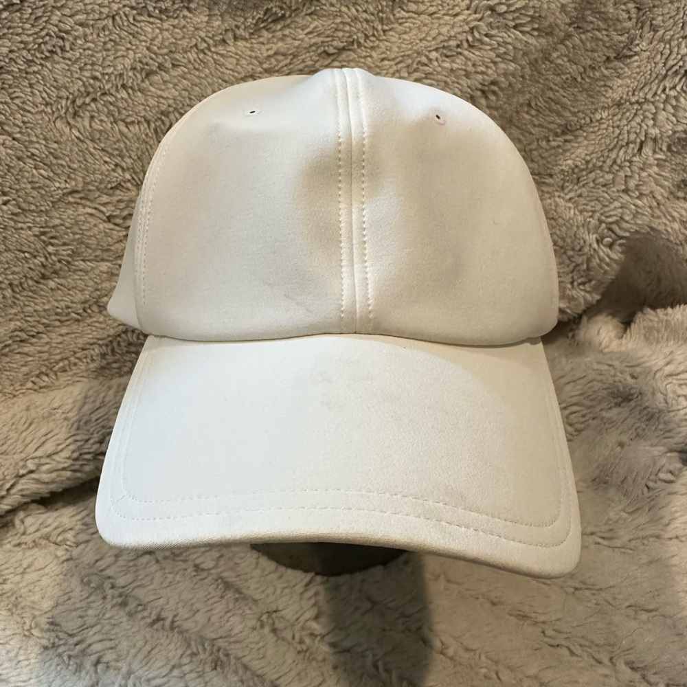 Lululemon White Adjustable Performance Hat - image 1
